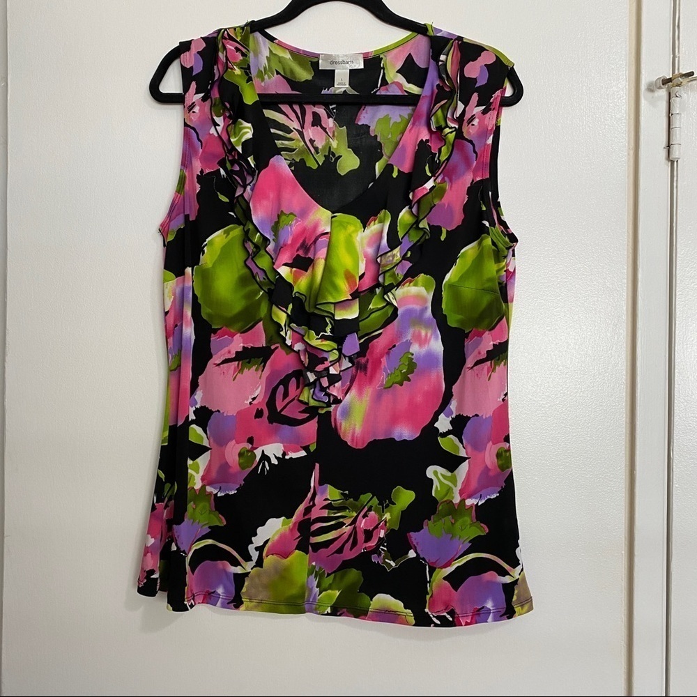 Dress Barn Floral Tank